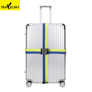 <strong>Personalised</strong> Customized PP Suitcase Belt <strong>Strap</strong> <strong>Luggage</strong> <strong>Strap</strong> With Combo Lock - Product Image 5