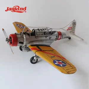 airplane model creative birthday gift metal art retro model