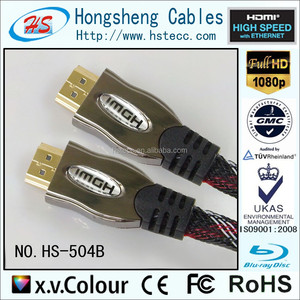 2017 Convention Or Plaqué Prend En Charge Ethernet 3D 1.4 2.0 4 K HDMI Câble - Product Image 6
