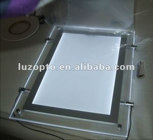 De alta calidad estándar de tamaño de cristal luz juntas, acrílico caja de luz - Product Image 1