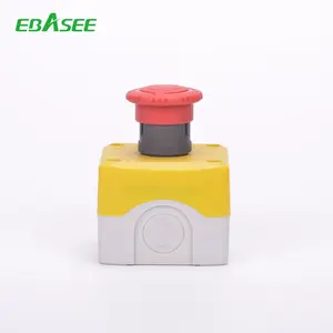 XAL series waterproof mushroom head emergency stop push button switch control station box