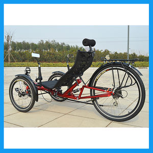 500 W Électrique <span class=keywords><strong>Tricycle</strong></span> Couché Vélo Couché - Product Image 1