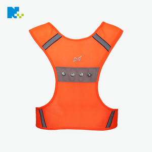 Fluorescent Mesh <span class=keywords><strong>Sécurité</strong></span> à <span class=keywords><strong>Vélo</strong></span> LED Clignotant <span class=keywords><strong>Lumineux</strong></span> Réfléchissantes Courir <span class=keywords><strong>Gilet</strong></span>. - Product Image 5