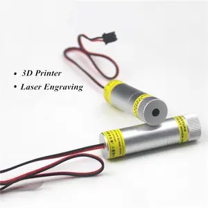 Adjustable Dot Beam High Power 1600mW 450nm Blue Diode Laser Module for Engraving