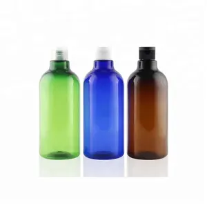 IBELONG Yeşil Amber Mavi ile 500ml pet plastik şişe için plastik kapak toner