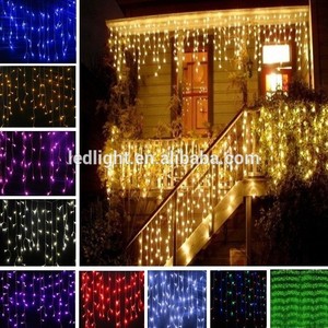3 * 4 <span class=keywords><strong>m</strong></span> 1200 LEDS PVC alambre de cadena guirnalda llevado luces de la cortina para la navidad / decoración del día de fiesta - Product Image 1