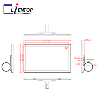Table tactile LCD 24 pouces, écran tactile capacitif 10 points, tablette Android tout-en-un, PC OEM