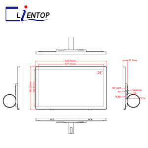 24 pollici toccante tavolo LCD 10 punti capacitivo lcd touch screen Android tablet tutto in un pc OEM - Product Image 3