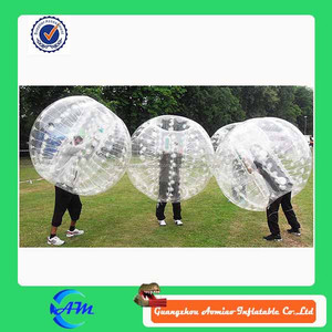 1.5 m haute qualité blanc, Corps zorb, Bulle de football - Product Image 3