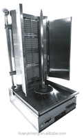 Machine à shawarma au gaz pour restaurant commercial, usage intensif