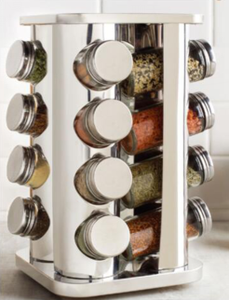 <span class=keywords><strong>ชั้น</strong></span>วางเครื่องเทศหมุนได้ สแตนเลสคุณภาพดี ขายดี ปี 2025 สำหรับขวดสี่เหลี่ยม 16 ขวด - Product Image 3