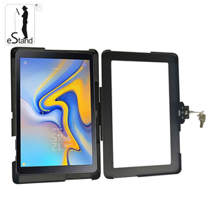 Stand mural en acier inoxydable 24018, pour <span class=keywords><strong>iPad</strong></span> et <span class=keywords><strong>Samsung</strong></span>, 10.1 pouces, T510/T515, métal Durable, verrouillage avec Keylock, support pour tablette - Product Image 2
