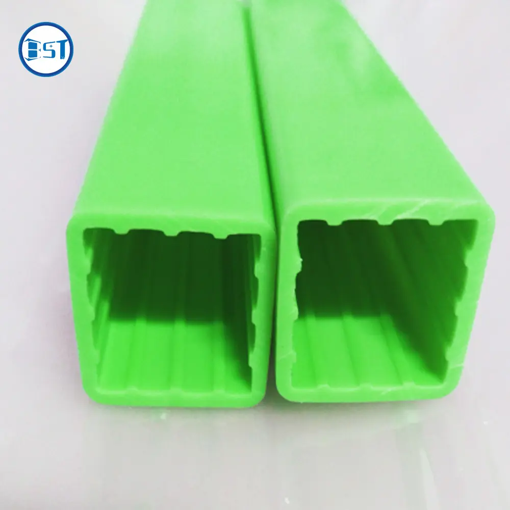 PVC/ABS Materiale quadrato tubo di plastica