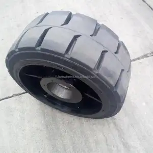 Alta qualidade 16x5x10 1/2 16x6x10 1/2 16x7x10 1/2 padrão imprensa sobre pneus sólidos, sólido pneu almofada