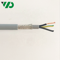 Flexible de alambre de cobre estañado trenzado revestido 3x1! 5mm2 2.5mm2 eléctrico Cable de alimentación