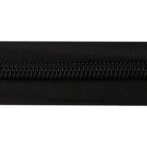Direct Factory <strong>Supply</strong> NO.10 Black Nylon <strong>Zipper</strong> Chain 2.2kg/100y per Roll Fast Delivery Low Price Stock Goods High <strong>Zippers</strong>