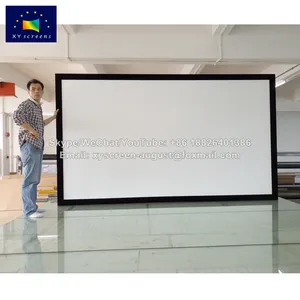 XYSCREEN 130 “16:9 高增益投影机屏幕固定框架，家庭影院