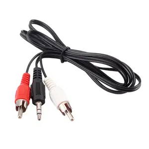 Maschio a maschio 3.5mm cavo audio 3.5mm a rca per DVD