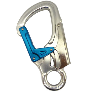 Mousqueton à double action en aluminium A722-1, mousqueton d'attaque à œil rond - Product Image 1