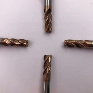 Carburo solido tungsteno 4-flauto angolo raggio <span class=keywords><strong>Endmill</strong></span> D2.5 * R0.2 * 6.25*50 * d4 HRC55 HRC65 <span class=keywords><strong>HSS</strong></span> su misura OEM Supported rivestimento in altina - Product Image 6