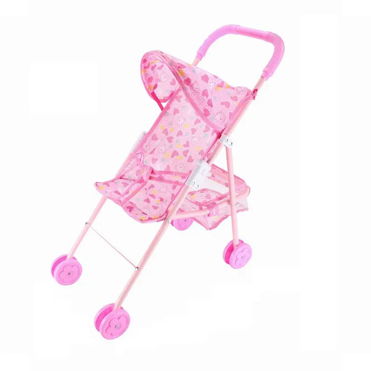 Hot selling pretend game baby doll stroller car seat for multi function play cada