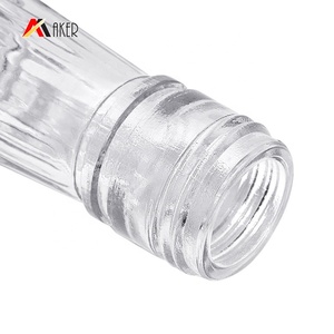 Nuevo proveedor de China, botellas de licor cuadradas transparentes de 700ml, botella de vino de whisky de vodka de ron de vidrio vacío con tapa - Product Image 3