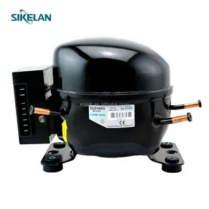 SIKELAN R134a 12/24V QDZH65G مُجمّد يعمل بالتيار المستمر الثلاجة ضاغط التبريد مركبة الثلاجة
