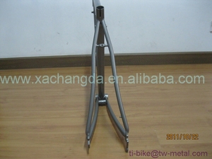 Alta luz y barato marco de bicicleta de carretera 700c carreras de bicicleta de titanio marco de Titanio en china - Product Image 2