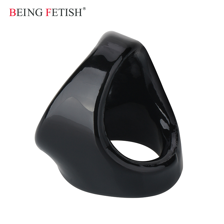Noir Hommes Cock Ring Gelée Cock Ring Fabriqué à partir de souplesse, heavy-duty TPR pour long-durable plaisir