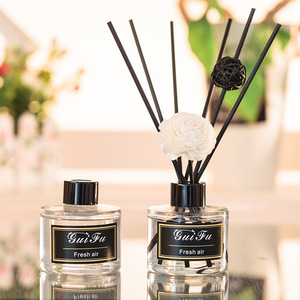 No aromaterapia fuego bolas de ratán volátil aromaterapia hogar eliminación de olores perfume difusor 120 ml perfume - Product Image 3