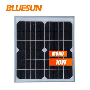 Bluesun hohe Qualität günstigen Preis mit TÜV CE-Zertifizierung Mono 10w Handy Mini Solar panel Ladegerät