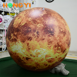 Atractivo comercial inflable Mars gigante inflable Martian globo planeta globo decoración de publicidad - Product Image 2