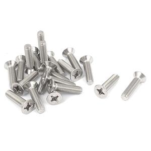 M1.6 M2 M2.5 Metric Oval Small Flat <strong>Cross</strong> <strong>Recessed</strong> Head <strong>Countersunk</strong> Stainless Steel <strong>Machine</strong> <strong>Screws</strong> Class 4.8&amp;6.8 - Product Image 4