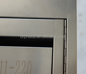 Boîte aux <span class=keywords><strong>lettres</strong></span> en acier inoxydable pour colis, service postal, boîte aux <span class=keywords><strong>lettres</strong></span> de livraison, boîte aux <span class=keywords><strong>lettres</strong></span> à 18 <span class=keywords><strong>portes</strong></span>, boîte aux <span class=keywords><strong>lettres</strong></span> en métal - Product Image 6