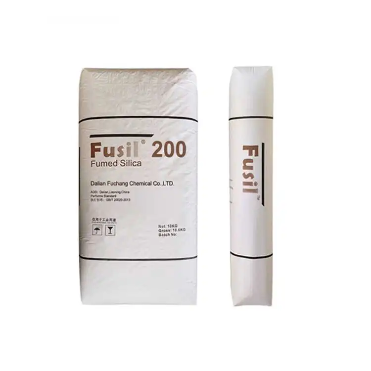 Бесплатный образец нано коллоидный 10 кг/мешки диоксид кремния химическое сырье диоксид кремния 200 химический вспомогательный агент Fusil F-200