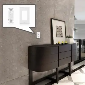 US Wall <strong>Socket</strong> <strong>With</strong> <strong>USB</strong> Port/<strong>USB</strong> Receptacle Outlet <strong>USB</strong> 12V Power Outlet/Power <strong>Socket</strong> <strong>With</strong> <strong>USB</strong> Outlet - Product Image 5