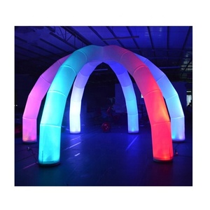 Carpa inflable con estructura <span class=keywords><strong>de</strong></span> luz para eventos especiales, domo arcade gigante, tienda <span class=keywords><strong>de</strong></span> arco inflable para publicidad - Product Image 4