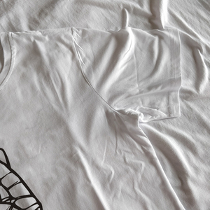 Hot New Products Originality Streetwear Plain White Hombres Camisetas - Product Image 4