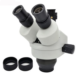 Tête de <span class=keywords><strong>microscope</strong></span> stéréoscopique trinoculaire optique 0,5X/2X Objectif 3,5X-180X - Product Image 2