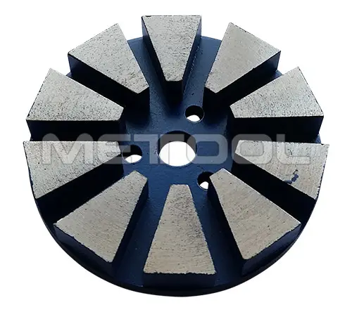 Premium quality metal bond diamond grinding disk for terrazzo concrete floor
