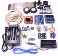 Kit de démarrage DIY pour voiture robot intelligente KEYES 2WD, châssis en acrylique, conforme RoHS, garantie de 90 jours, scellé
