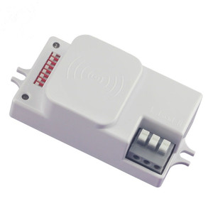 Interruptor <span class=keywords><strong>de</strong></span> Sensor <span class=keywords><strong>de</strong></span> <span class=keywords><strong>Radar</strong></span>, <span class=keywords><strong>Detector</strong></span> <span class=keywords><strong>de</strong></span> <span class=keywords><strong>movimiento</strong></span>, microondas, 185V-245VAC 50/60Hz - Product Image 1