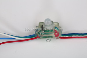 5V forma cuadrada impermeable IP68 12mm WS2801 RGB <span class=keywords><strong>Pixel</strong></span> LED <span class=keywords><strong>ebay</strong></span> sitio web de china - Product Image 2