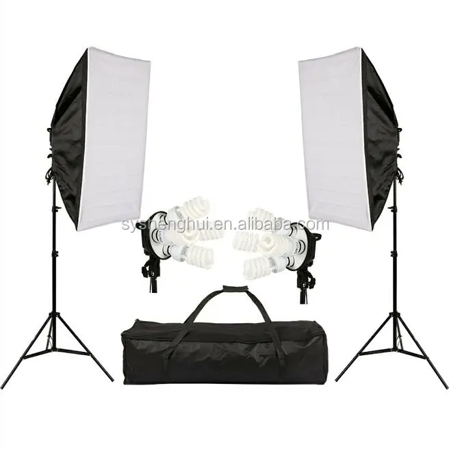 Foto ausrüstung 2 x Dauerlicht-Kit Softbox Photo Studio-Kit