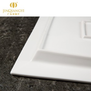 porcelaine personnalisé imprimé en gros assiettes en céramique porcelaine + <span class=keywords><strong>pas</strong></span> cher porcelaine plats plaques re - Product Image 4
