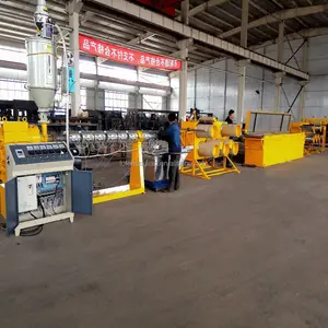 PP Net Hình Dạng Chia Phim Đóng Gói Raffia Baler Baler Twine Làm Máy PP Danline Sợi Sợi Máy Đùn - Product Image 1