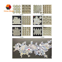Moule en Caoutchouc de Silicone pour Carreaux Décoration Murale Intérieure