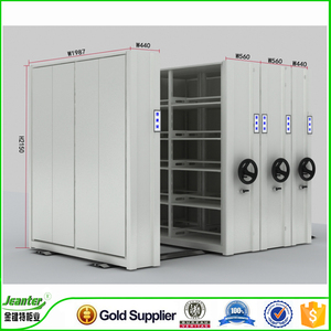 Trượt Cơ Khí Kim Loại Thép Hồ Sơ Tủ Di Động Kệ, Tủ Tập Tin Số Lượng Lớn Với Đường Trượt - Product Image 6