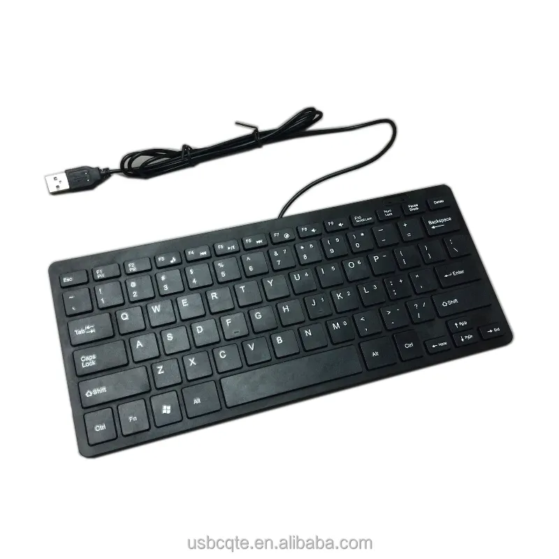 Cheap In Stock 78 Keys USB Wired Mini Computer Keyboard