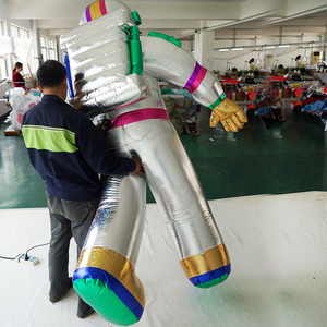 Fantasia astronauta inflável gigante, traje astronauta inflável para decoração - Product Image 3